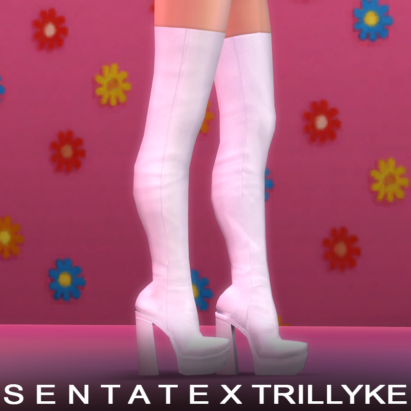 Ginger Boots (3 Versions) - Sentate x Trillyke Collaboration - The Sims ...