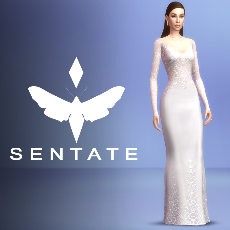Jessie Dress Sentate x Joliebean x H.F.O Collaboration The Sims 4