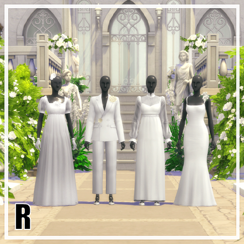 The Sims 4 White Garden Collection Set 1.93.129 Download on ModfouU.com