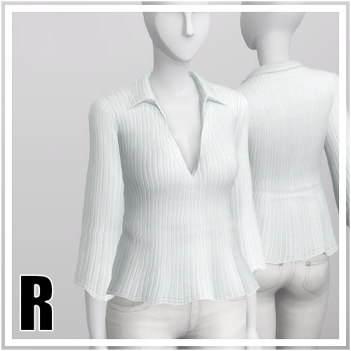 Download Summer Breeze Shirt II (Stripe) - The Sims 4 Mods - CurseForge