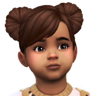 Minnie Hair For Toddlers - The Sims 4 Create a Sim - CurseForge