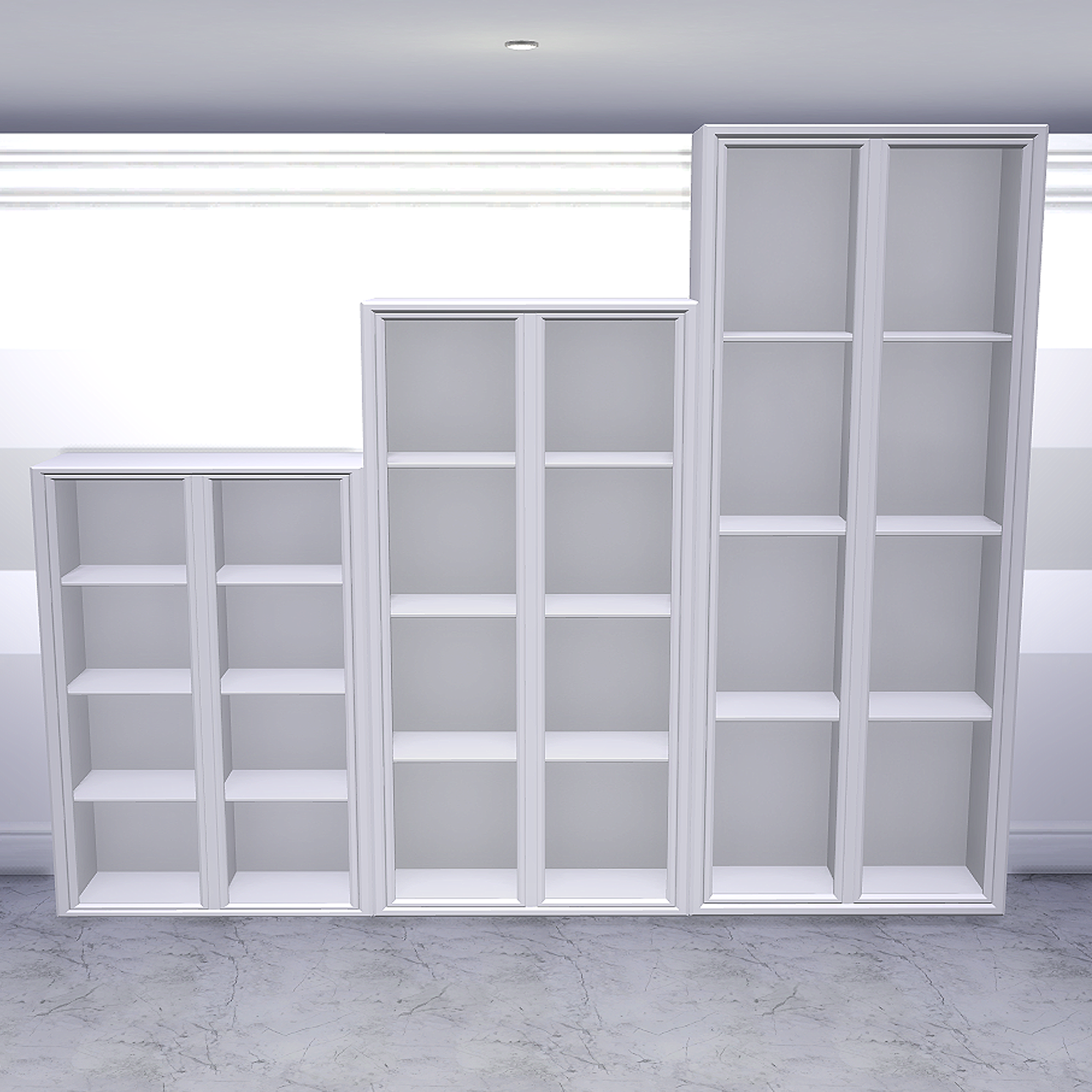 Sims 4 half wall cabinet