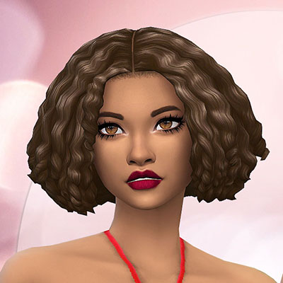 Ellen Curls - The Sims 4 Create a Sim - CurseForge