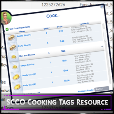 SCCO "Any Ingredient" Cooking Tags Resource (SCCOR) project avatar