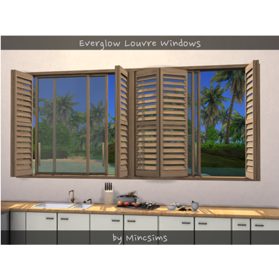 Everglow Louvre Windows logo