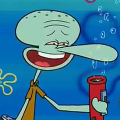 funny face squidward