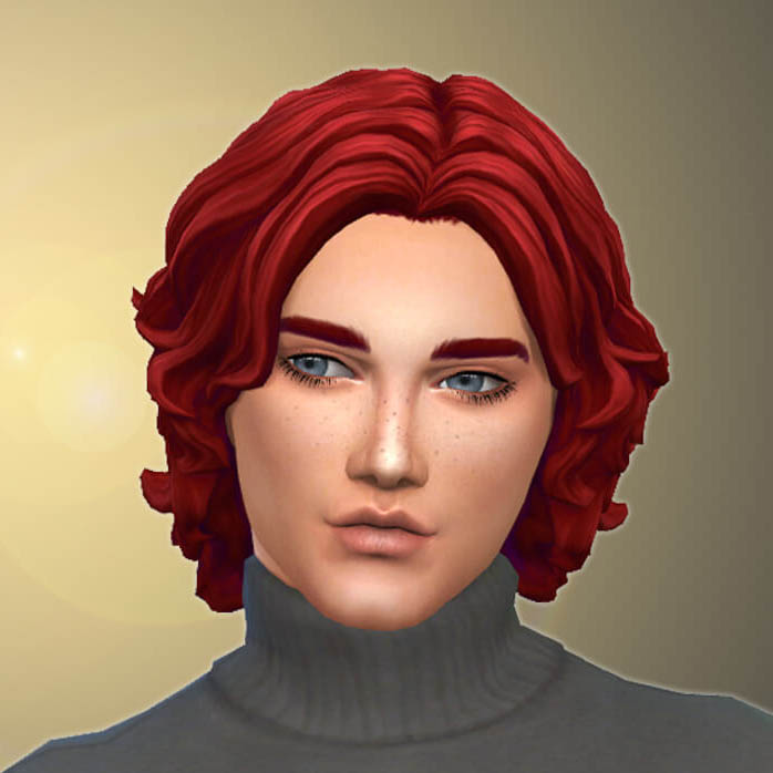 Download - Rafael Hairstyle - Create a Sim - The Sims 4 - CurseForge