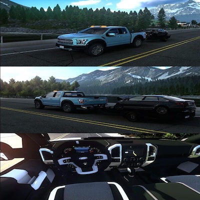 FORD F-150 RAPTOR - American Truck Simulator Mods - CurseForge