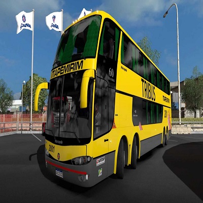 Marcopolo G6 1800 DD VOLVO BUS - American Truck Simulator Mods - CurseForge