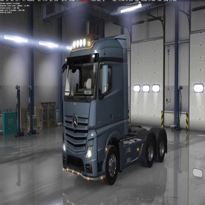 mercedes actros truck with all cabins accessories - Files - American ...