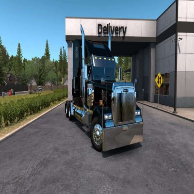 freightliner fld truck - American Truck Simulator Mods - CurseForge