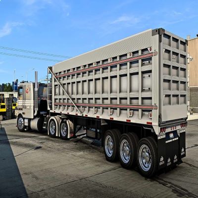 ownable benson end dump - American Truck Simulator Mods - CurseForge