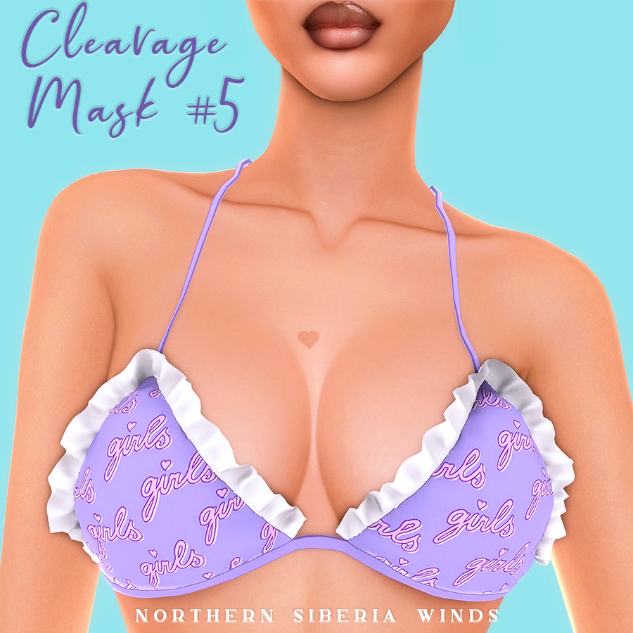 Cleavage Mask N5 The Sims 4 Create A Sim Curseforge