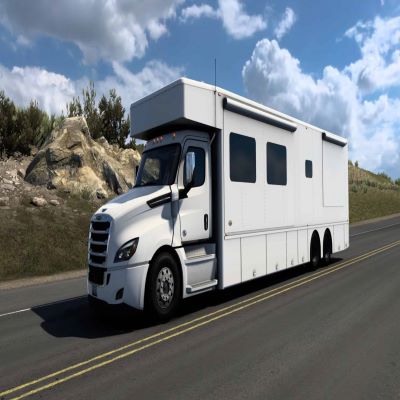 freightliner cascadia nrc rv motorhome 1 - American Truck Simulator ...