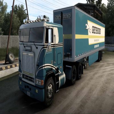 reyhound van lines trucks and trailer paintjob - American Truck ...