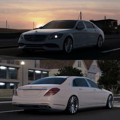 Download Mercedes Benz W S Class Maybach S American Truck Simulator Mods Curseforge