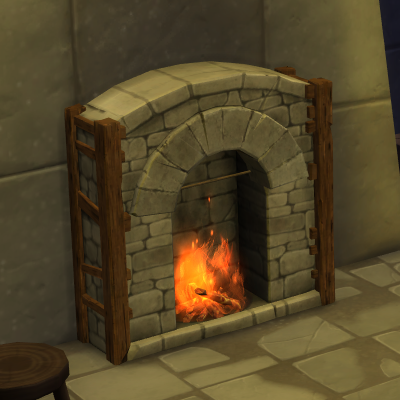 TSM Physician Fireplace functional, 2 sizes logo