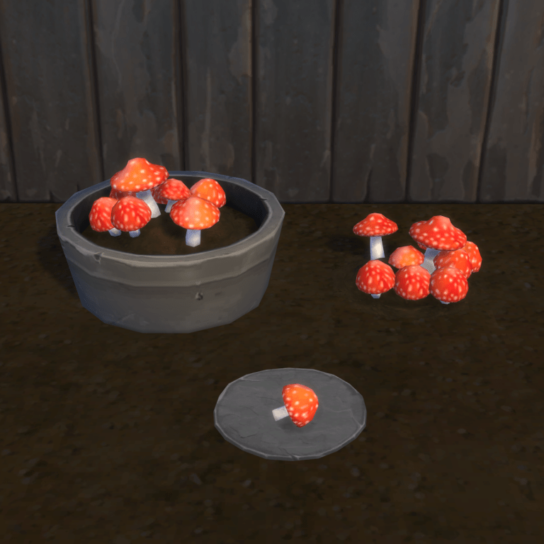 Amanita Mushroom Harvestable & Plant logo