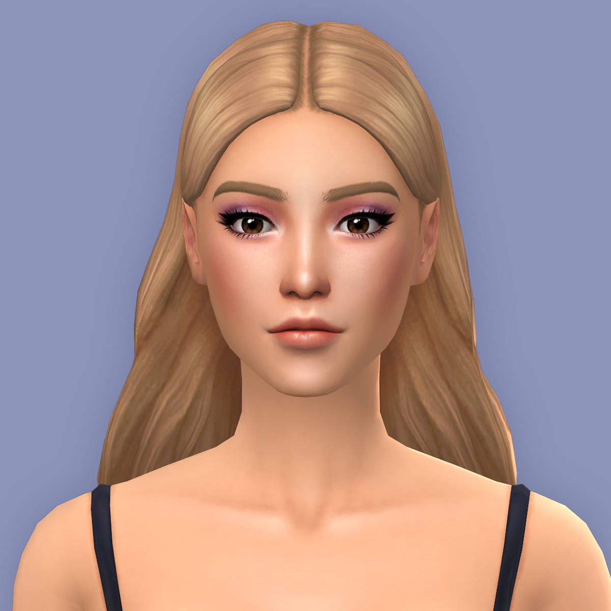 Qicc Sapphire Hair Files The Sims 4 Create A Sim Curseforge 5176