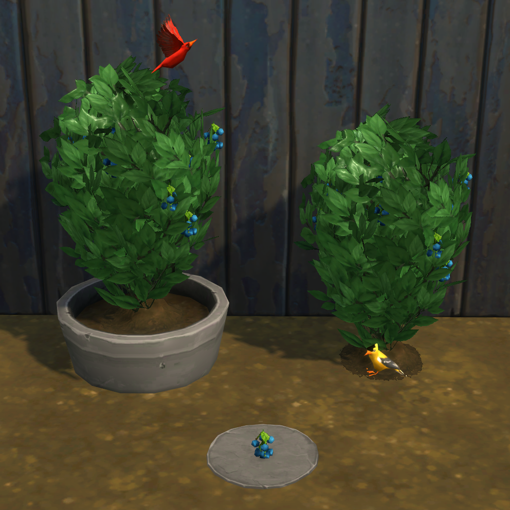 Blueberry Harvestable & Plant logo