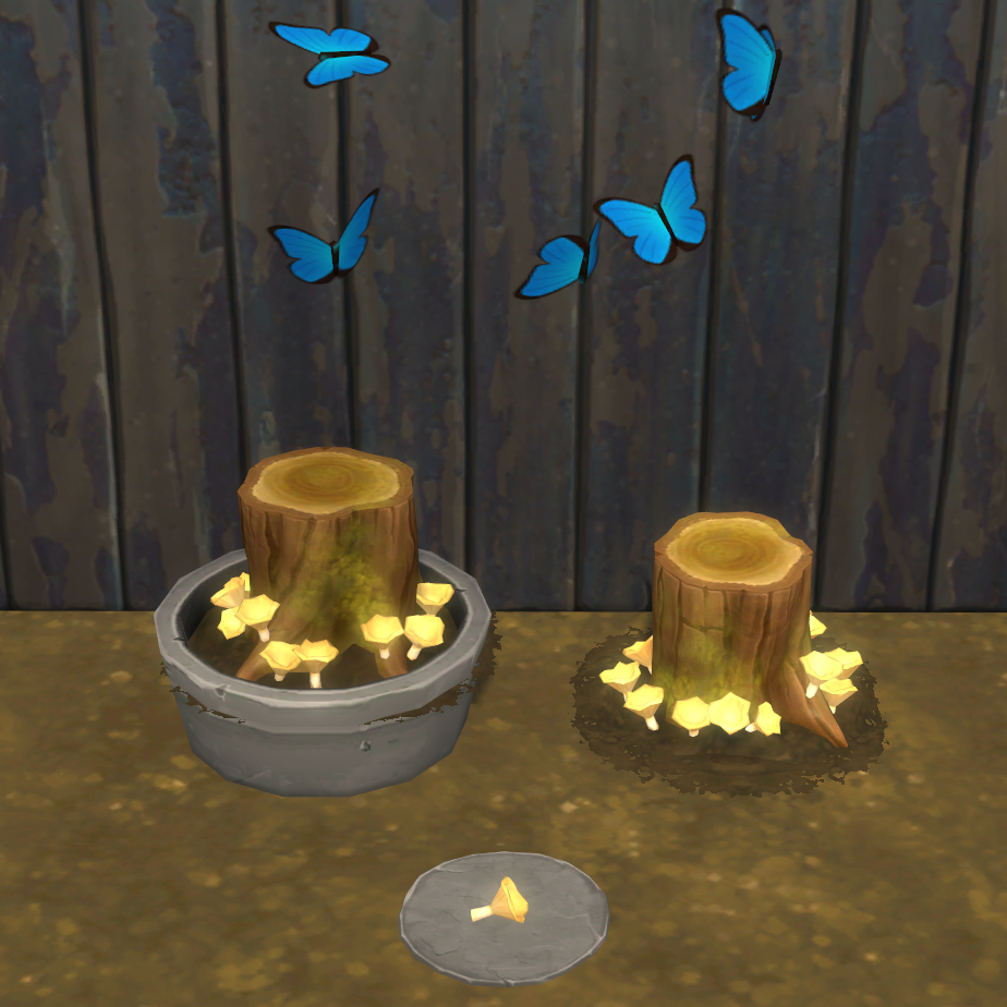 Chanterelle Mushroom Harvestable & Plant logo