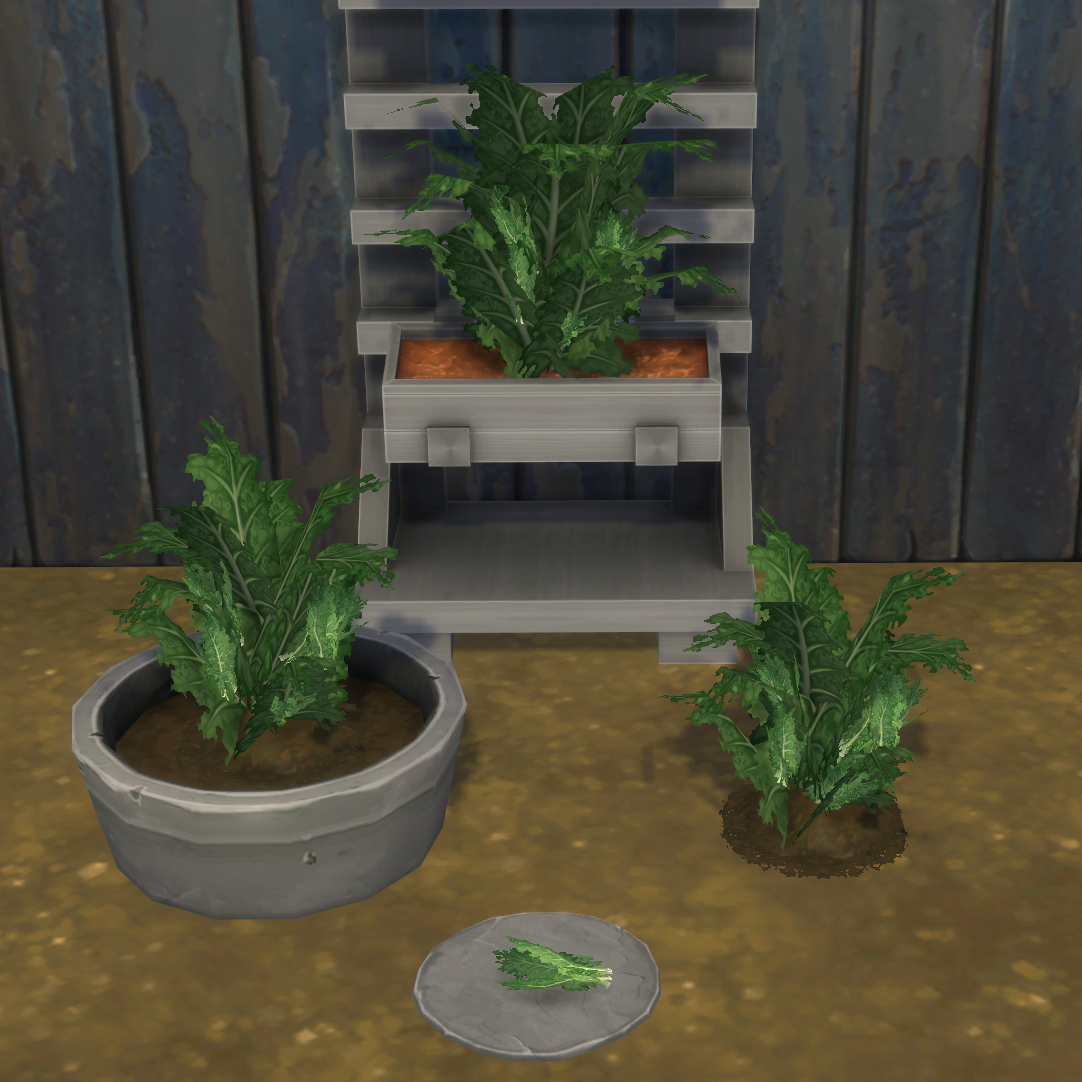 Kale Harvestable & Plant logo