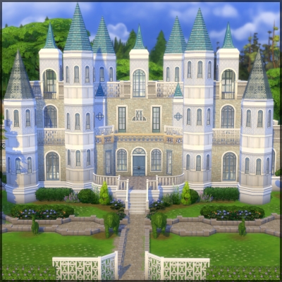 Cinderella's Castle DV - The Sims 4 Rooms / Lots - CurseForge