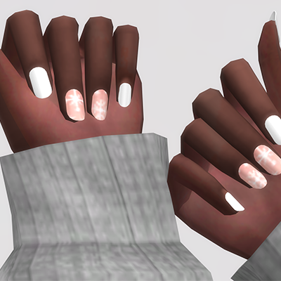 Snowflake Nails - The Sims 4 Create a Sim - CurseForge