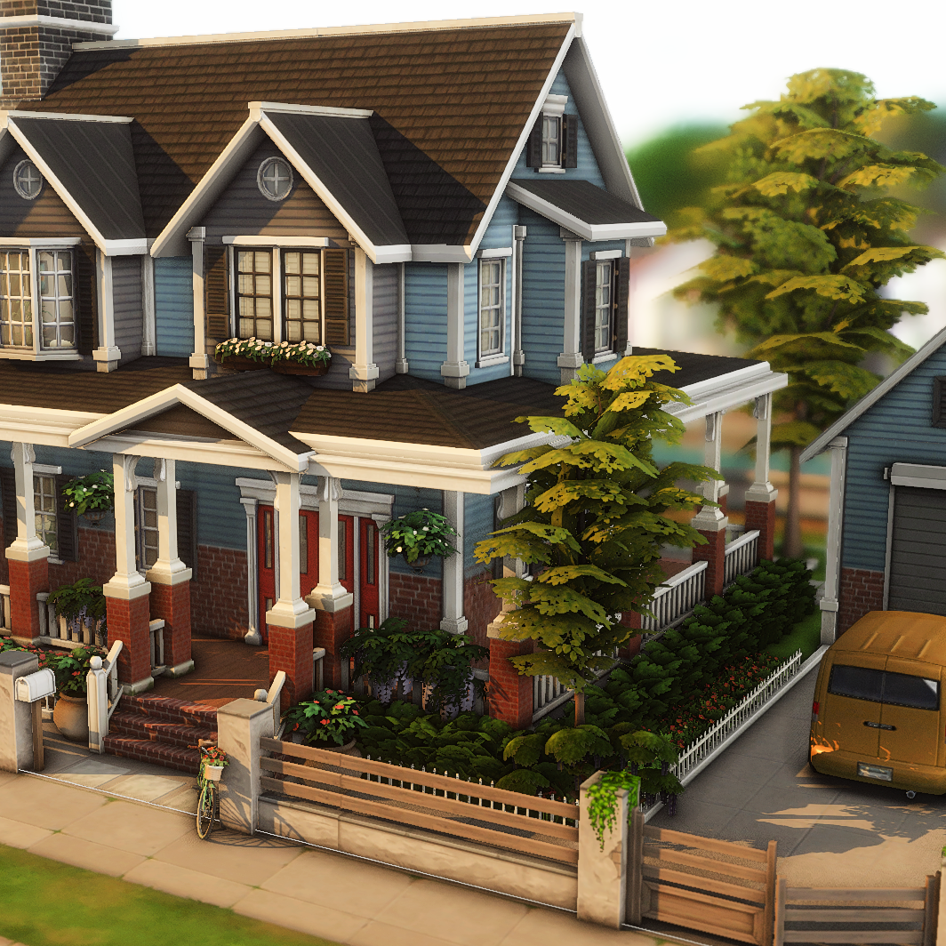 Base Game Familiar House - The Sims 4 Rooms   Lots - Curseforge