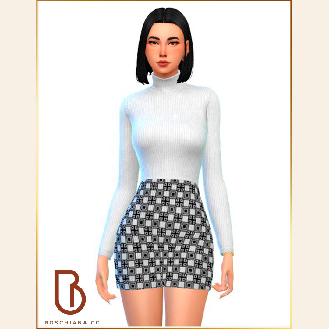 Winter Outfit 💙 - Create a Sim - The Sims 4 - CurseForge