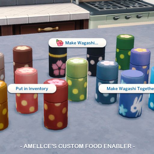 Amellce's Custom Food Enabler logo