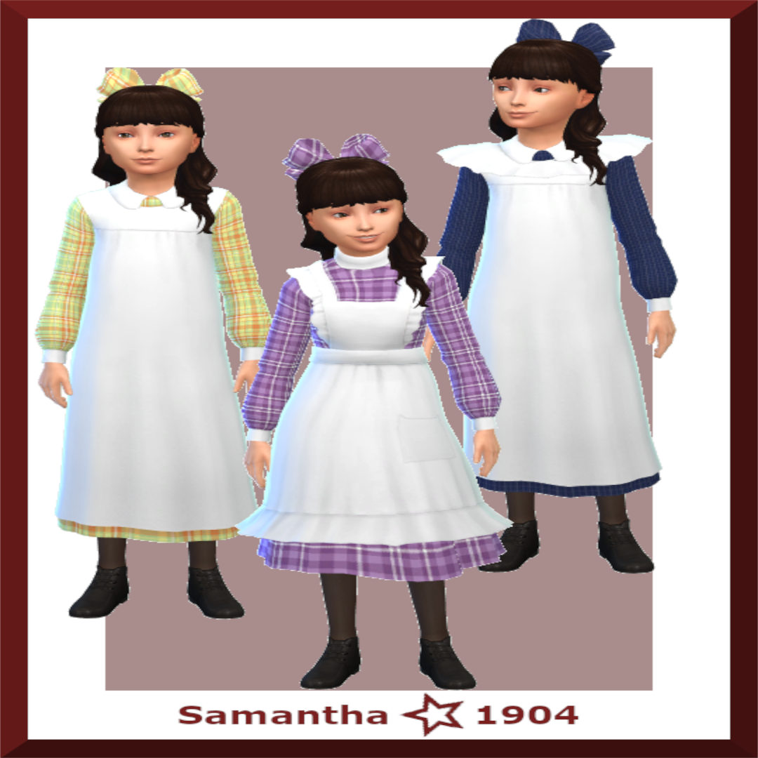 Samantha's Play Pinafore - The Sims 4 Create a Sim - CurseForge