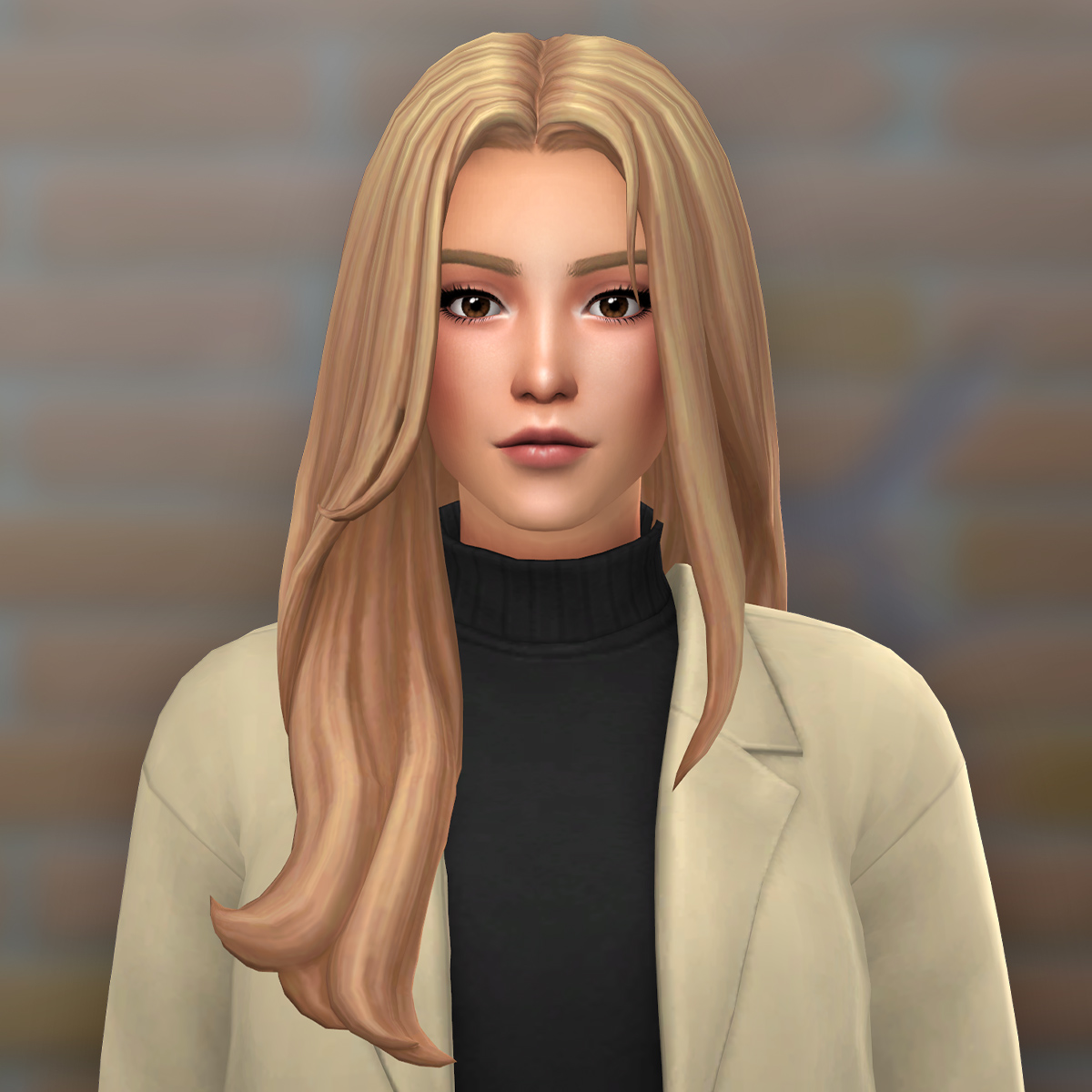 QICC Camellia Hair Screenshots Create A Sim The Sims 4