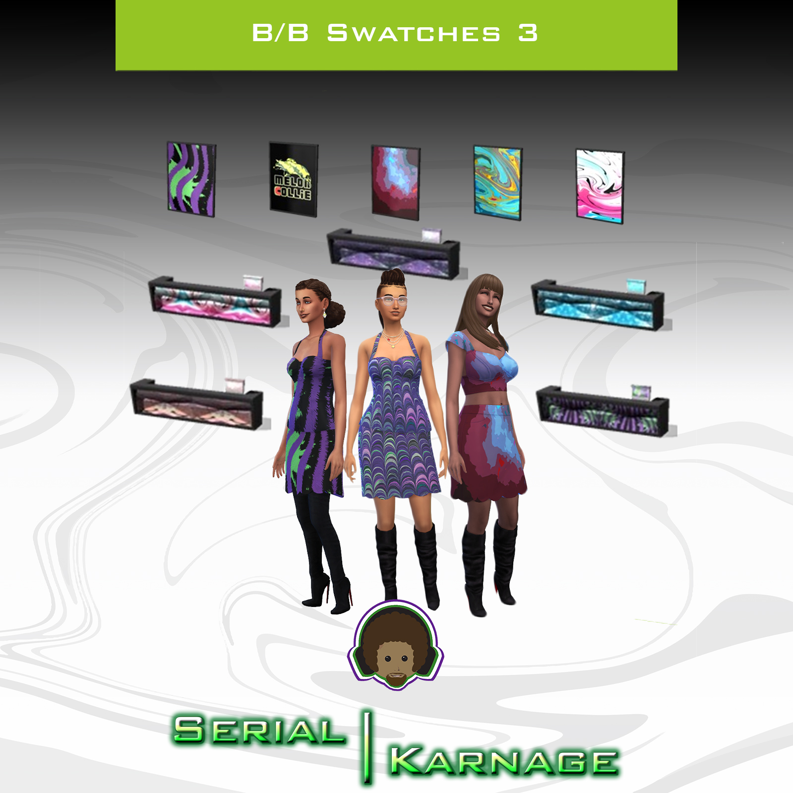 Serial Karnage Build/Buy Swatches 3 logo