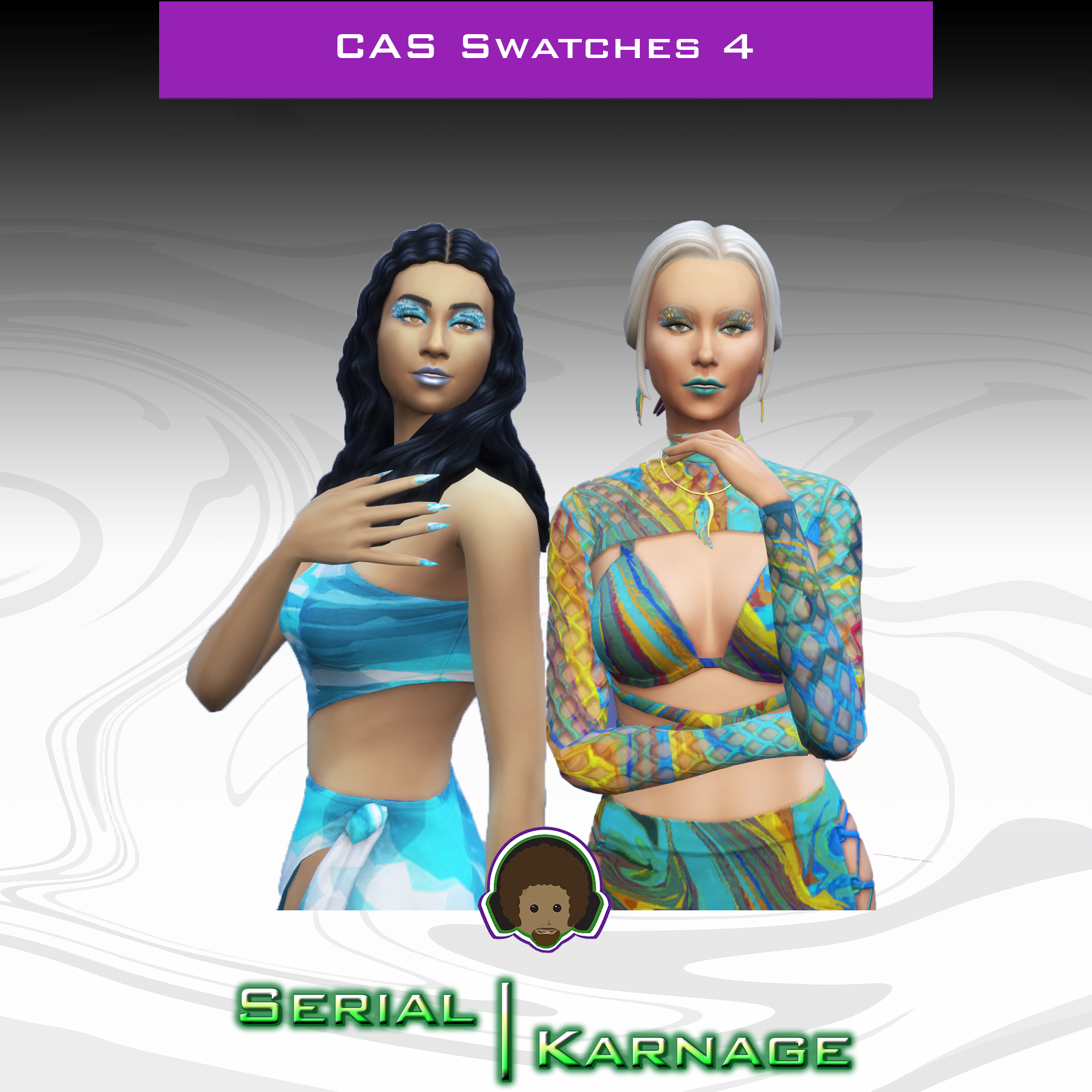 Serial Karnage CAS Swatches 4 logo