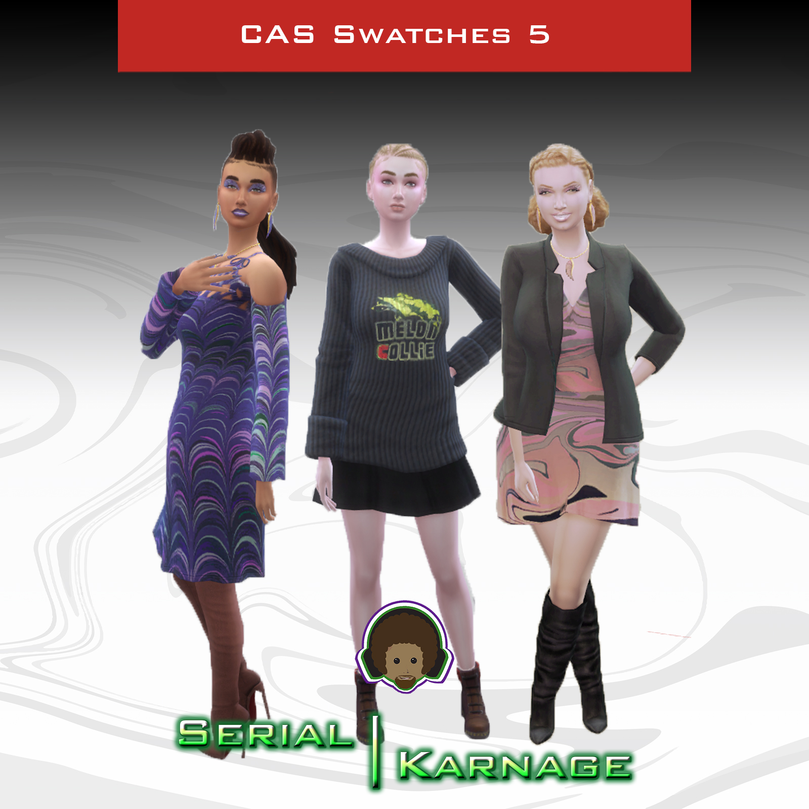 Serial Karnage CAS Swatches 5 logo