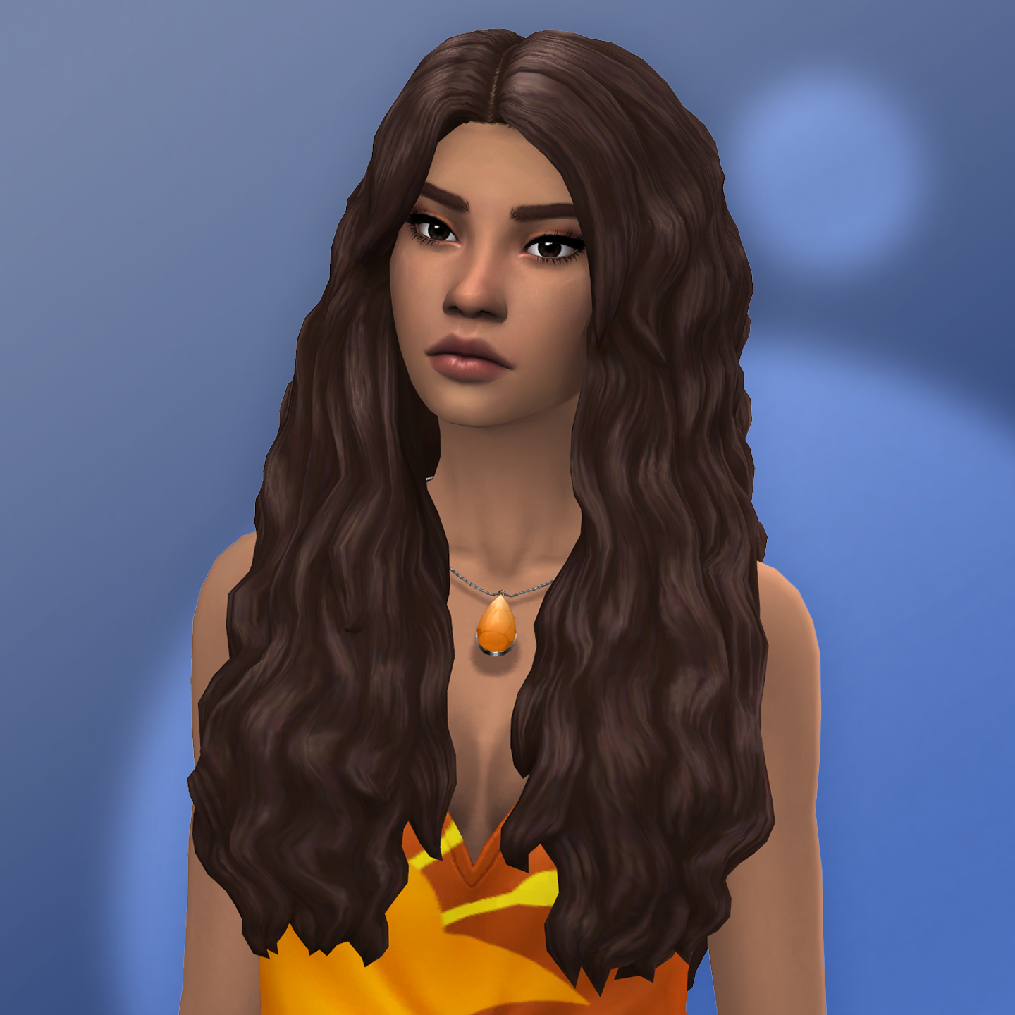 Qicc Michelle Hair Create A Sim The Sims 4