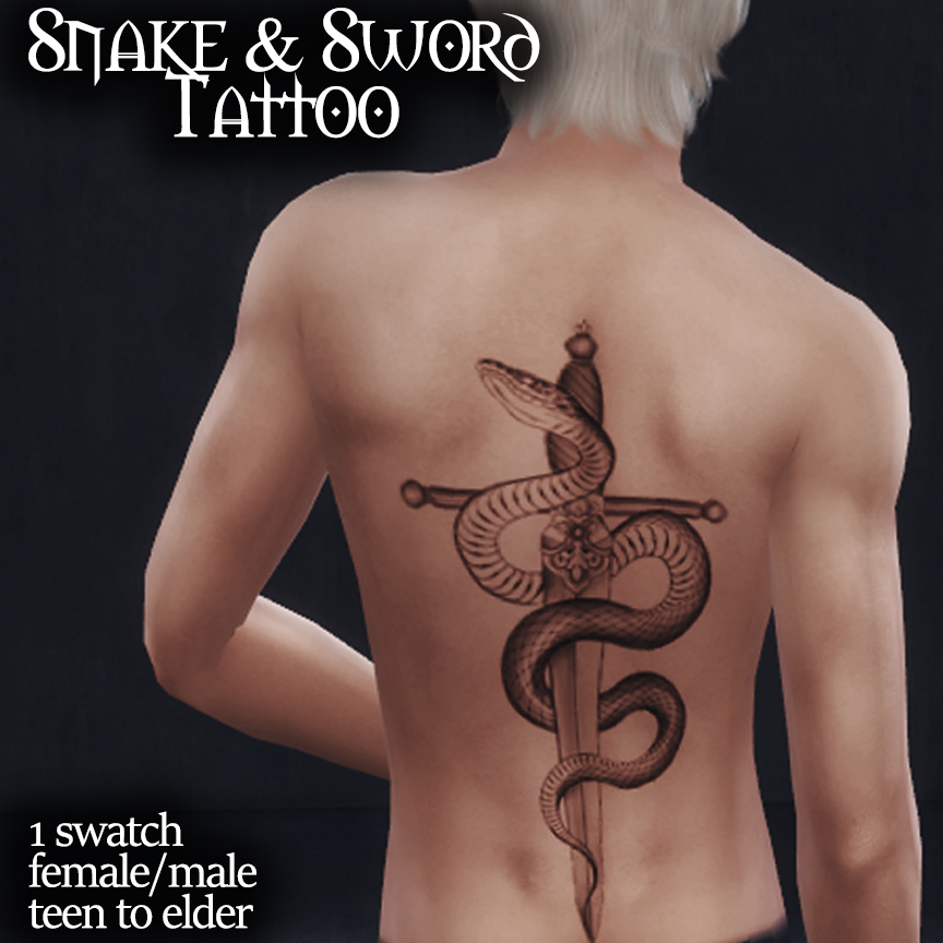 40 Elegant Sword Tattoos For Back  Tattoo Designs  TattoosBagcom