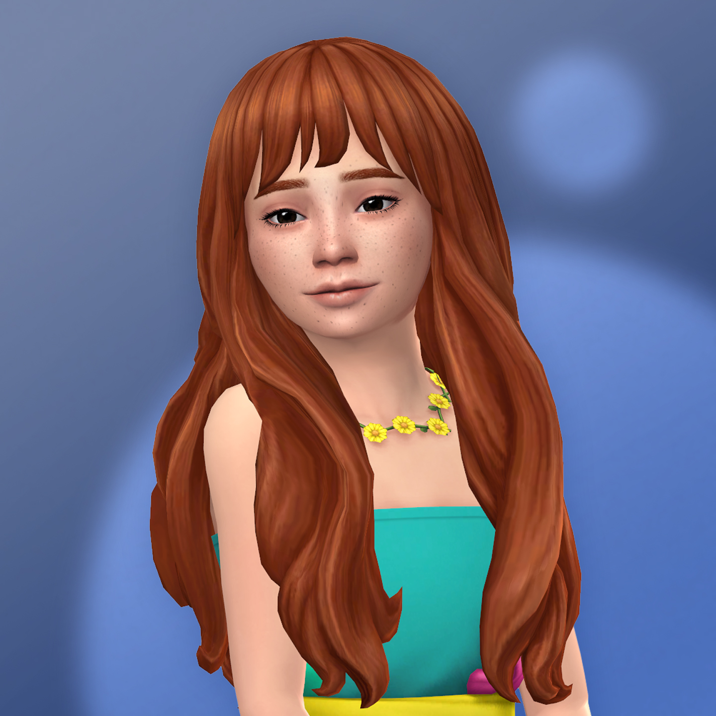 QICC Esmeralda Hair For C Create A Sim The Sims 4 CurseForge