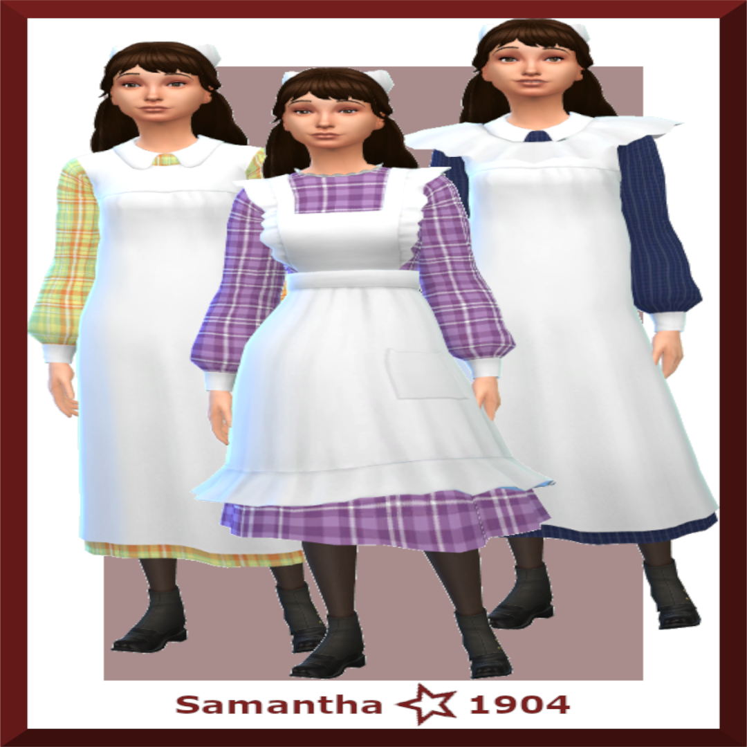 Samantha's Play Pinafore Conversion - The Sims 4 Create a Sim - CurseForge