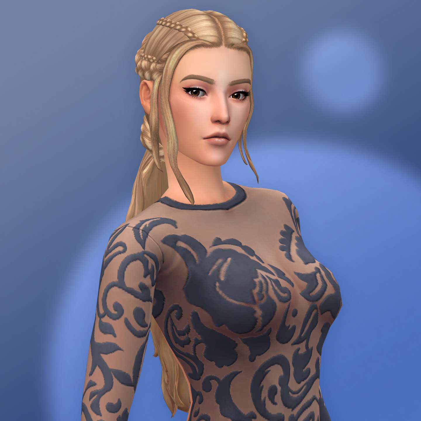 QICC - Rosa Hair - The Sims 4 Create a Sim - CurseForge