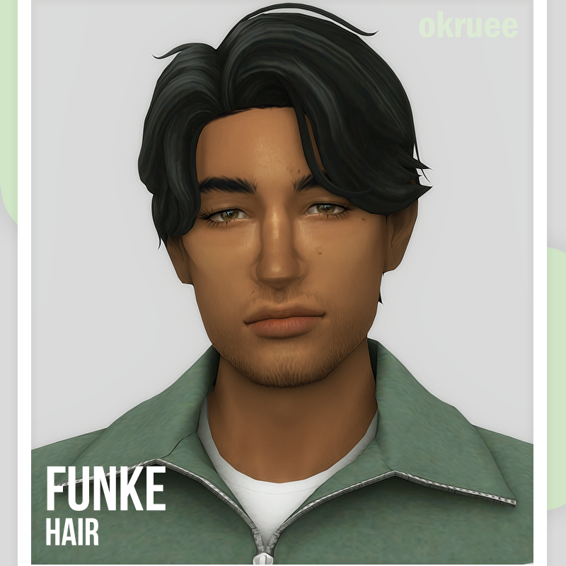 Funke Hair Okruee The Sims 4 Create A Sim Curseforge