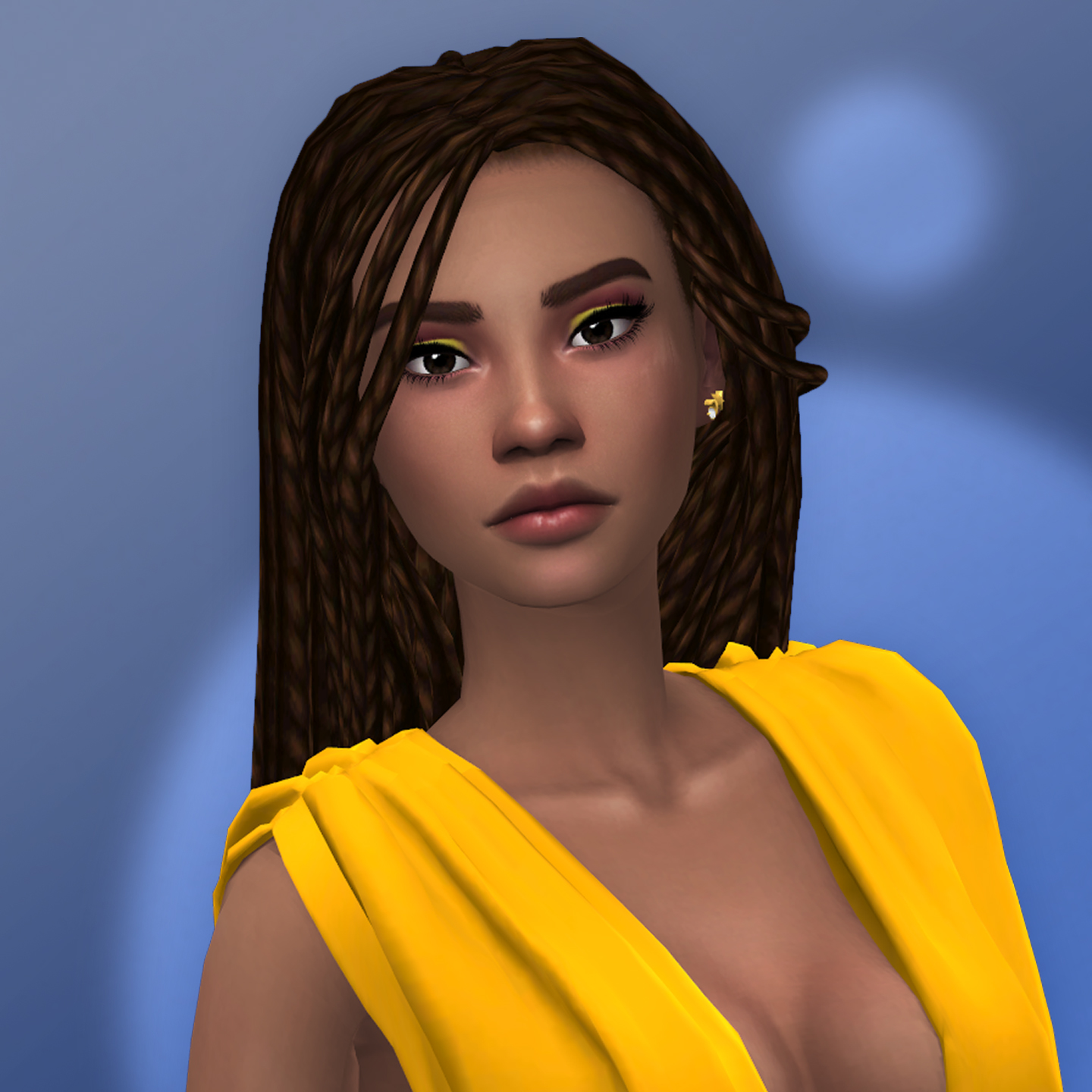 QICC - Daya Hair - The Sims 4 Create a Sim - CurseForge