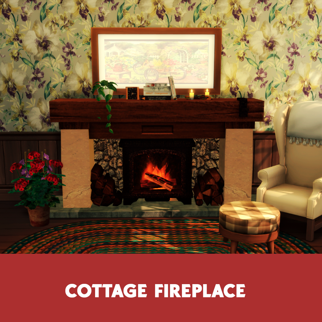 how to make built in fireplace sims 4