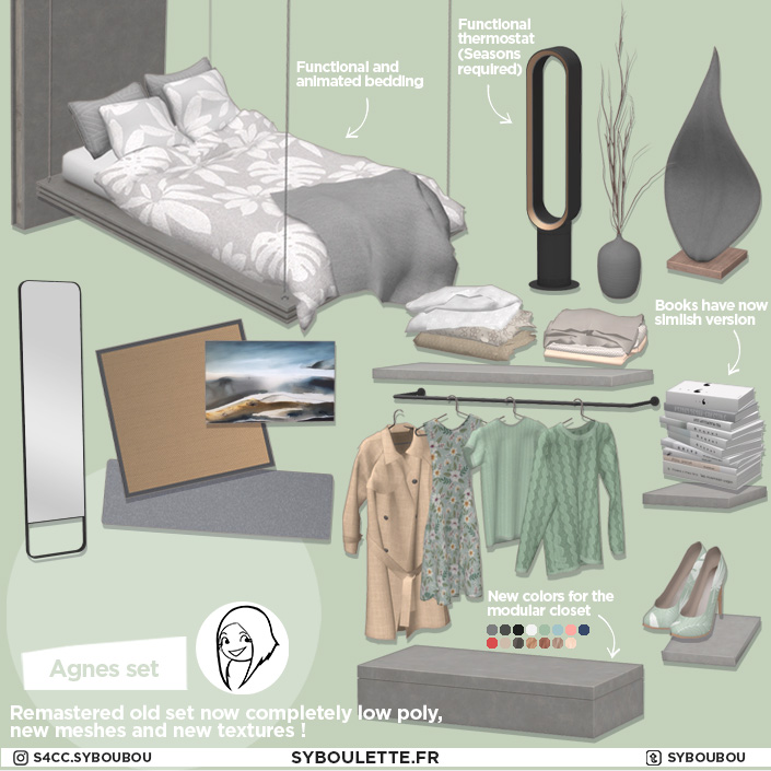 Agnes bedroom (2022) logo