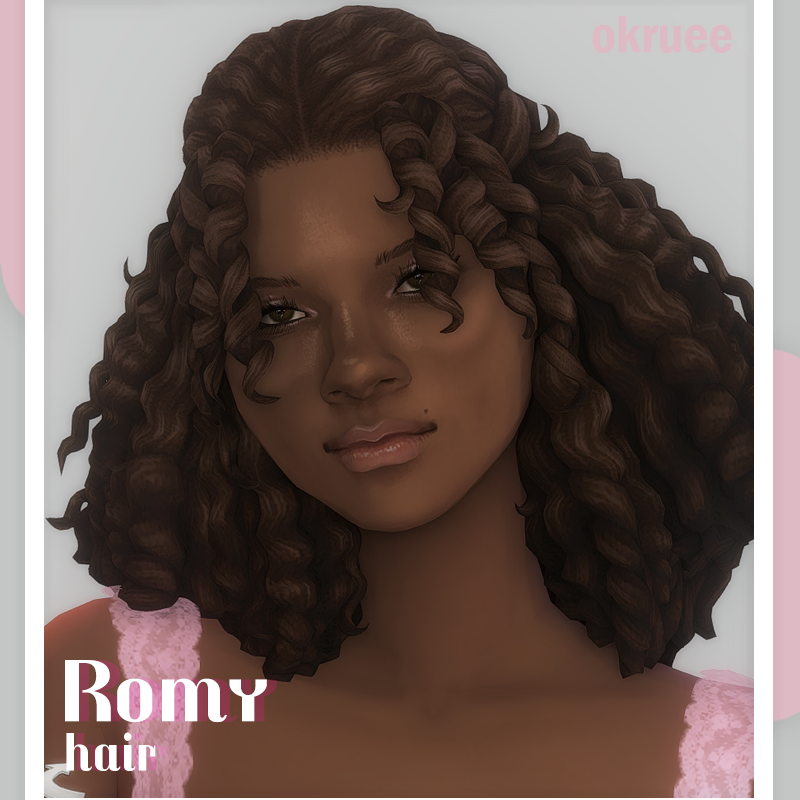 Files - Romy Hair [okruee] - Create a Sim - The Sims 4 - CurseForge