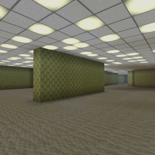 Here's some levels from The Backrooms, in Minecraft!  Minecraft, Minecraft  architecture, Minecraft designs