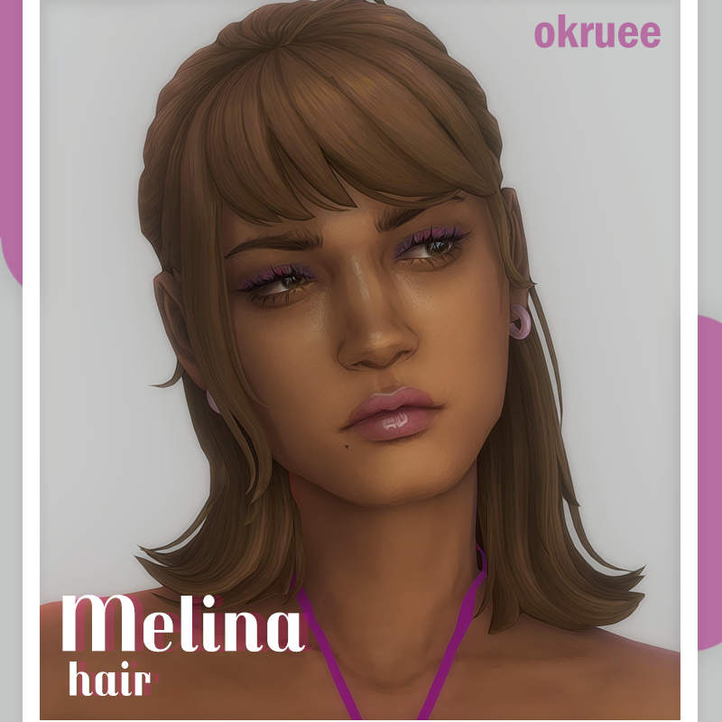 Image of Melina hairstyle by okruee