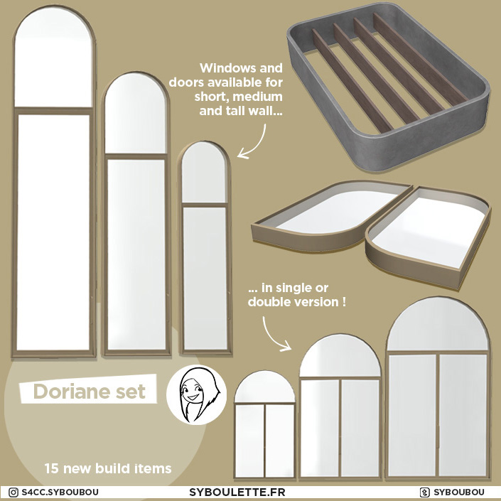 Doriane build set (2021) logo