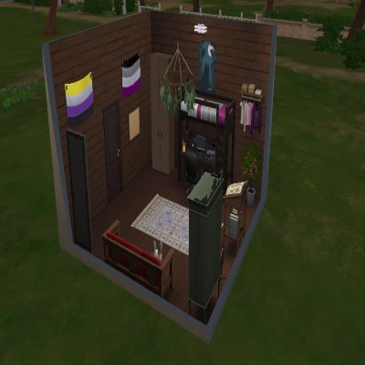 Paranormal Theemed Teen Bedroom - The Sims 4 Rooms / Lots - CurseForge